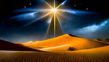 star Above the desert
