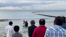 Baptism in Mexico Oceanside