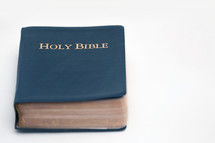 Holy Bible on White Platform