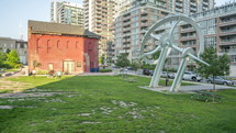 Park in Liberty Village Toronto 