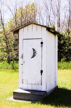 old outhouse 