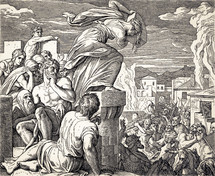The Killing of Abimelech, Judges 9:50-56
