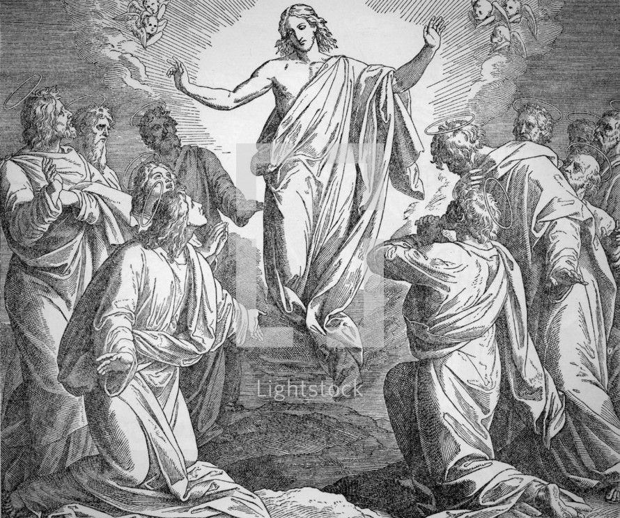 The Ascension of Jesus. Luke 24, 50-52