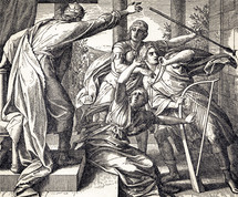 Saul Tries to Kill David, 1 Samuel 19:9-10