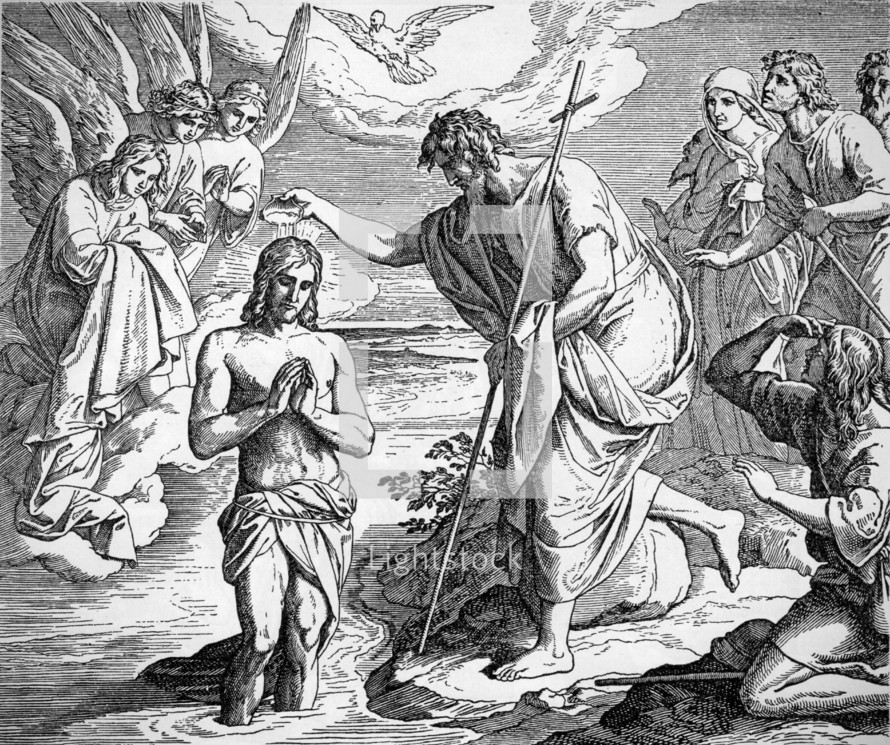 The Baptism of Jesus, Matthew 3:13-17