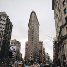 Flatiron building in NYC