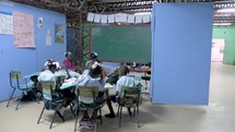 school children in Haiti 