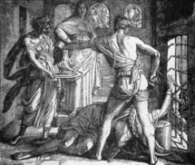 Beheading of John the Baptist, Mark 6: 27-28