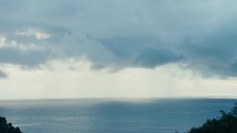 Timelapse of a storm forming over the Pacific Ocean in Costa Rica