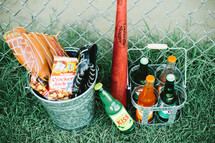 snack at a ball field 