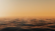 Golden Sea Sunset Animated Seamless Loop	