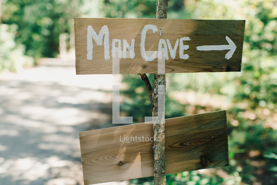 Man cave sign 