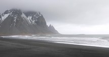 people walking on a beach in Iceland