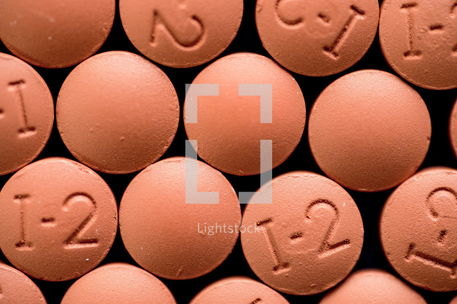 pills closeup 