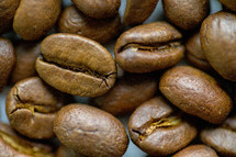 coffee beans closeup 