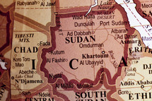 map of Sudan 
