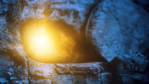 Empty tomb of Jesus - Resurrection Light
