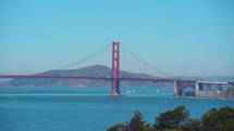 San Francisco Bridge Wide Shot