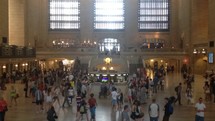 bustling Grand Central Station 