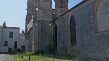 Church of the Island of Ré in the Atlantic coast of France This church is in the village of Saint Martin de Ré, capital of the Island