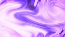 Purple Fluid Art In Marble Texture. Abstract Liquid.	