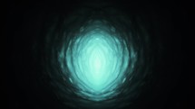 Dynamic Abstract Wormhole Tunnel Against a Dark Backdrop