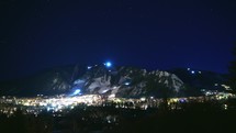 Under the stars and mountain town of Aspen 