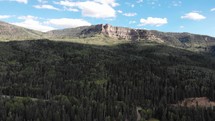 Bootjack Mountain Cliff Aerial