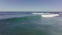 South Africa aerial on surfboard catching big waves