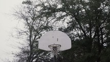 outdoor basketball goal 