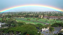 Full Rainbow in Maui Hawaii