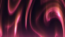 Abstract Pink Northern Lights In The Sky - Seamless Loop