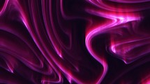 Aurora Borealis Lights Animation In Pink Color