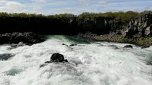 flowing river in Ireland 