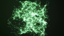 Network Connection Structure Digital Background