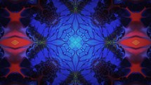 Colorful Motion Graphics Background - Seamless Kaleidoscope Texture	