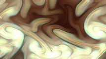 Abstract Liquid Visuals With Spontaneous Movement In Blurred Background.