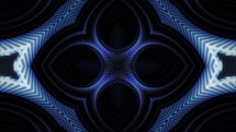 Kaleidoscope seamless pattern - animation	