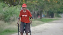 elderly man in Papua New Guinea 