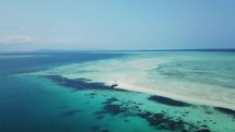 Drone Fiji Coral reef 