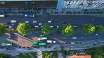 Bus lanes and street infrastructure
