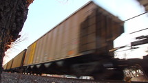 Freight Train Passes By