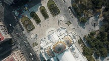 Aerial Palacio de bellas artes, Mexico City