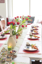 Easter table setting 
