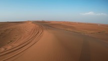 The Desert Of Dubai In Arab State