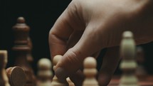 playing chess 
