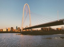 Margaret Hunt Hill bridge in Dallas 