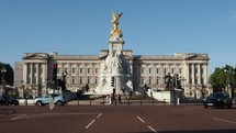 LONDON, UK - CIRCA OCTOBER 2022: Buckingham Palace royal palace - EDITORIAL USE ONLY