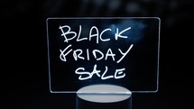 Black Friday Sale Board background 