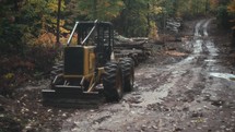  Logging Equipment In The Forest